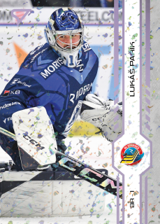 Pařík Lukáš SportZoo Tipsport 2024-25 I.série Puck Marks (fialové) č.146