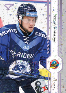 Marcel Patrik SportZoo Tipsport 2024-25 I.série Puck Marks (fialové) č.151