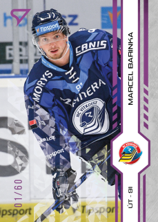 Barinka Marcel SportZoo Tipsport 2024-25 I.série Purple Iceberg /60 č.155