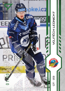 Lednický Vojtěch SportZoo Tipsport 2024-25 I.série Green Glitter /30 č.160