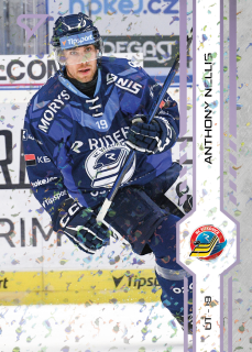 Nellis Anthony SportZoo Tipsport 2024-25 I.série Puck Marks (fialové) č.161