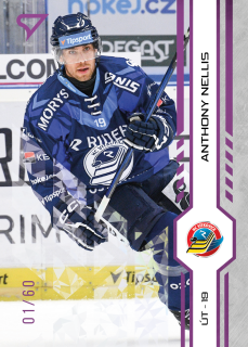 Nellis Anthony SportZoo Tipsport 2024-25 I.série Purple Iceberg /60 č.161