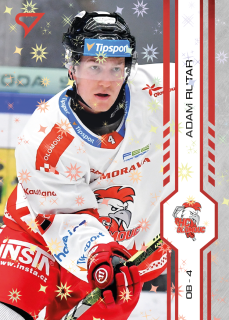 Rutar Adam SportZoo Tipsport 2024-25 I.série Red Sparks (červené) č.170