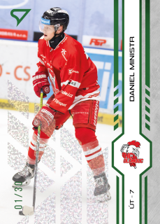 Ministr Daniel SportZoo Tipsport 2024-25 I.série Green Glitter /30 č.177