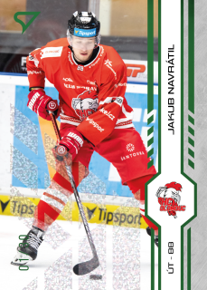 Navrátil Jakub SportZoo Tipsport 2024-25 I.série Green Glitter /30 č.179