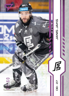 Jaks Janis SportZoo Tipsport 2024-25 I.série Purple Iceberg /60 č.183