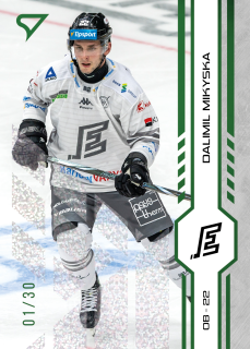 Mikyska Dalimil SportZoo Tipsport 2024-25 I.série Green Glitter /30 č.185