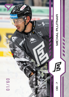 Plutnar Michal SportZoo Tipsport 2024-25 I.série Purple Iceberg /60 č.187