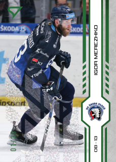 Merezhko Igor SportZoo Tipsport 2024-25 I.série Green Glitter /30 č.204