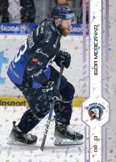 Merezhko Igor SportZoo Tipsport 2024-25 I.série Puck Marks (fialové) č.204