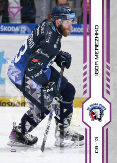 Merezhko Igor SportZoo Tipsport 2024-25 I.série Purple Iceberg /60 č.204
