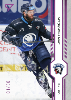 Piskáček Jan SportZoo Tipsport 2024-25 I.série Purple Iceberg /60 č.205
