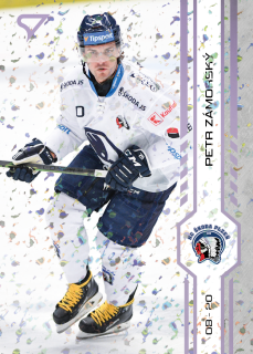 Zámorský Petr SportZoo Tipsport 2024-25 I.série Puck Marks (fialové) č.207