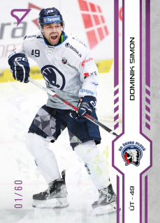 Simon Dominik SportZoo Tipsport 2024-25 I.série Purple Iceberg /60 č.215