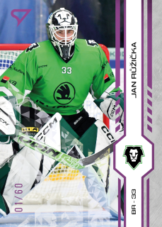 Růžička Jan SportZoo Tipsport 2024-25 I.série Purple Iceberg /60 č.218