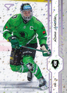 Jánošík Adam SportZoo Tipsport 2024-25 I.série Puck Marks (fialové) č.221