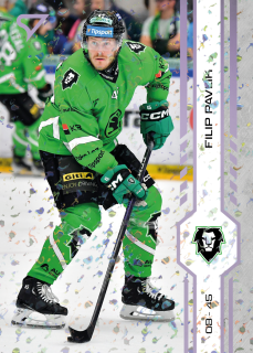 Pavlík Filip SportZoo Tipsport 2024-25 I.série Puck Marks (fialové) č.224