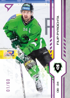 Pyrochta Filip SportZoo Tipsport 2024-25 I.série Purple Iceberg /60 č.225