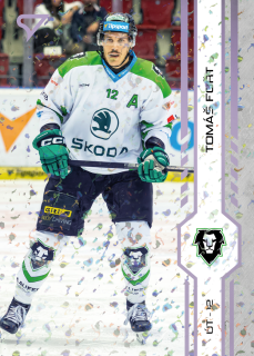 Fořt Tomáš SportZoo Tipsport 2024-25 I.série Puck Marks (fialové) č.229