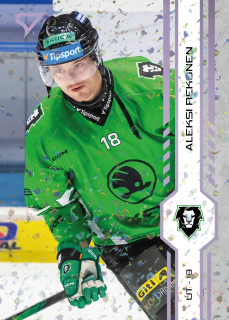 Rekonen Aleksi SportZoo Tipsport 2024-25 I.série Puck Marks (fialové) č.232