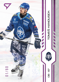 Hanousek Tomáš SportZoo Tipsport 2024-25 I.série Purple Iceberg /60 č.237