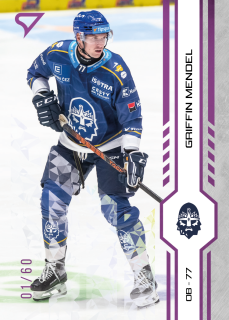 Mendel Griffin SportZoo Tipsport 2024-25 I.série Purple Iceberg /60 č.239