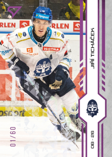 Ticháček Jiří SportZoo Tipsport 2024-25 I.série Purple Iceberg /60 č.243