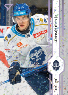 Pytlík Jaromír SportZoo Tipsport 2024-25 I.série Puck Marks (fialové) č.249