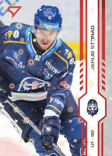 Strnad Jakub SportZoo Tipsport 2024-25 I.série Red Sparks (červené) č.251