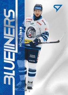 Michal Ivan  SportZoo Tipsport 2024-25 I.série Blueliners č.BL-18
