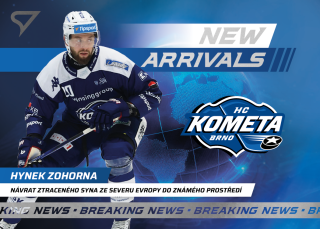 Hynek Zohorna  SportZoo Tipsport 2024-25 I.série New Arrival č.NA-13