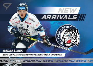 Radim Šimek  SportZoo Tipsport 2024-25 I.série New Arrival č.NA-17