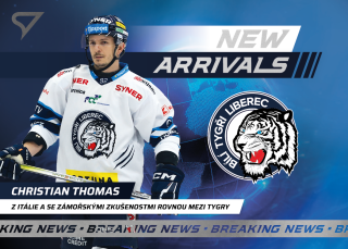 Christian Thomas  SportZoo Tipsport 2024-25 I.série New Arrival č.NA-18