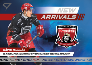 Dávid Mudrák  SportZoo Tipsport 2024-25 I.série New Arrival č.NA-20