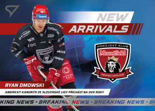 Ryan Dmowski  SportZoo Tipsport 2024-25 I.série New Arrival č.NA-22