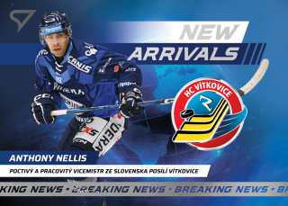 Anthony Nellis  SportZoo Tipsport 2024-25 I.série New Arrival č.NA-23