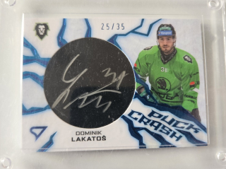 Dominik Lakatoš  SportZoo Tipsport 2024-25 I.série Puck Crash /35 č.PC-DL