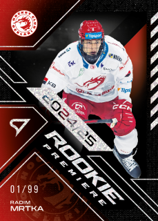 Radim Mrtka  SportZoo Tipsport 2024-25 I.série Rookie premiere /99 č.RP-1