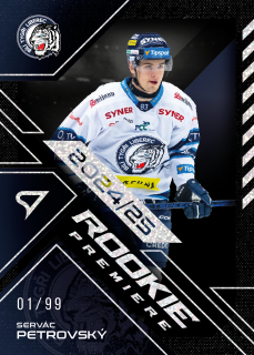 Servác Petrovský  SportZoo Tipsport 2024-25 I.série Rookie premiere /99 č.RP-7