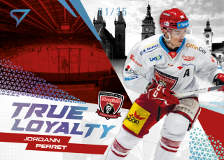 Jordann Perret SportZoo Tipsport 2024-25 I.série True Loyalty /35 č.TL-16