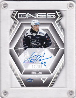 Andrej Kollár  SportZoo Tipsport 2024-25 II.série The Chosen Ones Golden Die-Cut AUTO /89 č.COS-AK