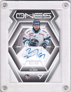 Kelly Klíma  SportZoo Tipsport 2024-25 II.série The Chosen Ones Golden Die-Cut AUTO /89 č.COS-KK