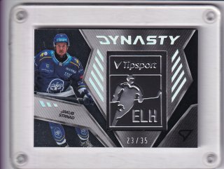 Jakub Strnad  SportZoo Tipsport 2024-25 II.série Dynasty Silver Logo /35 č.DY-36