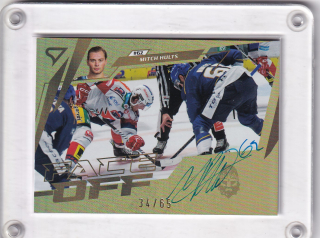 Mitch Hults  SportZoo Tipsport 2024-25 II.série Face-Off AUTO /65 č.FOS-MH