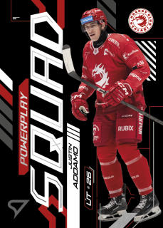 Justin Addamo  SportZoo Tipsport 2024-25 II.série Powerplay Squad č.PS-03