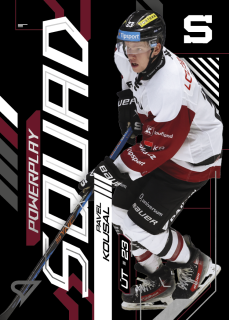 Pavel Kousal  SportZoo Tipsport 2024-25 II.série Powerplay Squad č.PS-20