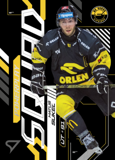 Matúš Sukeľ  SportZoo Tipsport 2024-25 II.série Powerplay Squad č.PS-28