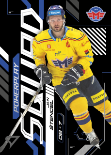 Jan Štencel SportZoo Tipsport 2024-25 II.série Powerplay Squad č.PS-36
