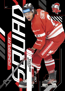 Jakub Sirota SportZoo Tipsport 2024-25 II.série Powerplay Squad č.PS-61