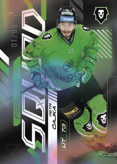 Petr Čajka SportZoo Tipsport 2024-25 II.série Powerplay Squad Black Rainbow /99 č.PS-82